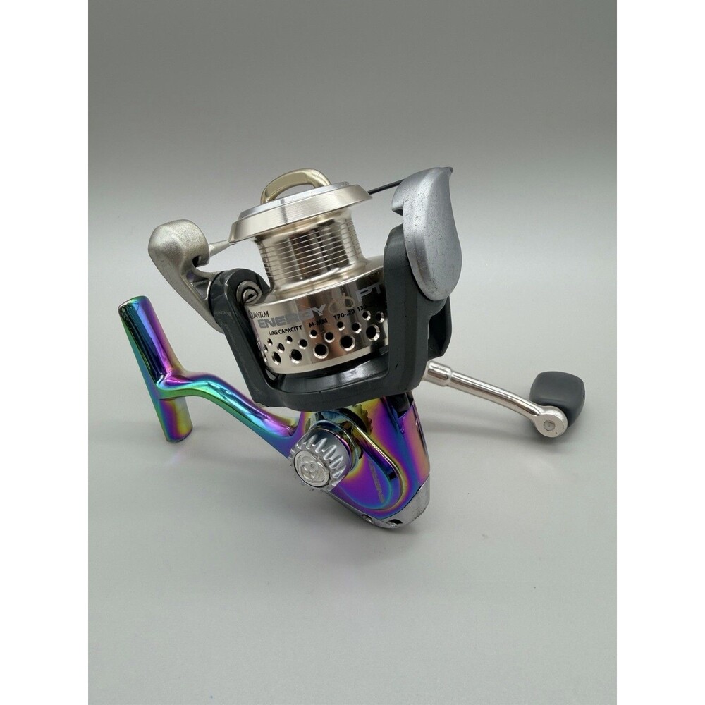 Quantum Energy PTi 20 TiMag Spinning Fishing Reel Rainbow MagLok 10BB E20PTi